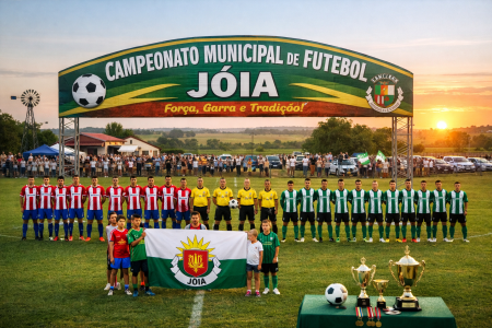 Campeonato Municipal de Futebol de Jóia com mais uma rodada movimentada no fim de semana