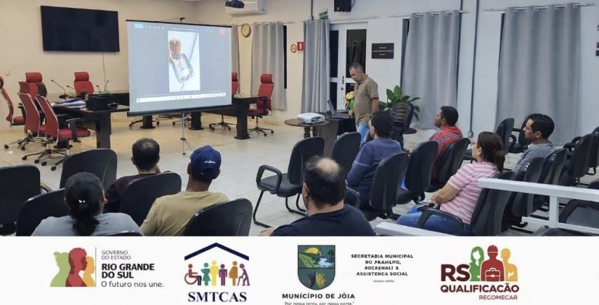 Jóia inicia curso de Técnicas Básicas de Pequenos Reparos para qualificação e geração de renda