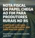 Produtores rurais de Jóia devem ficar atentos sobre o fim da Nota Fiscal em papel  