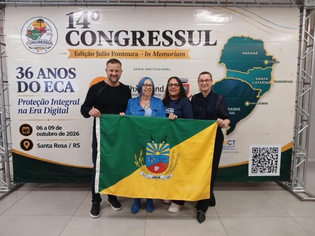 Imagem ilustrativa da notícia: Conselho Tutelar de Jóia participa do 14º CONGRESSUL em Santa Rosa